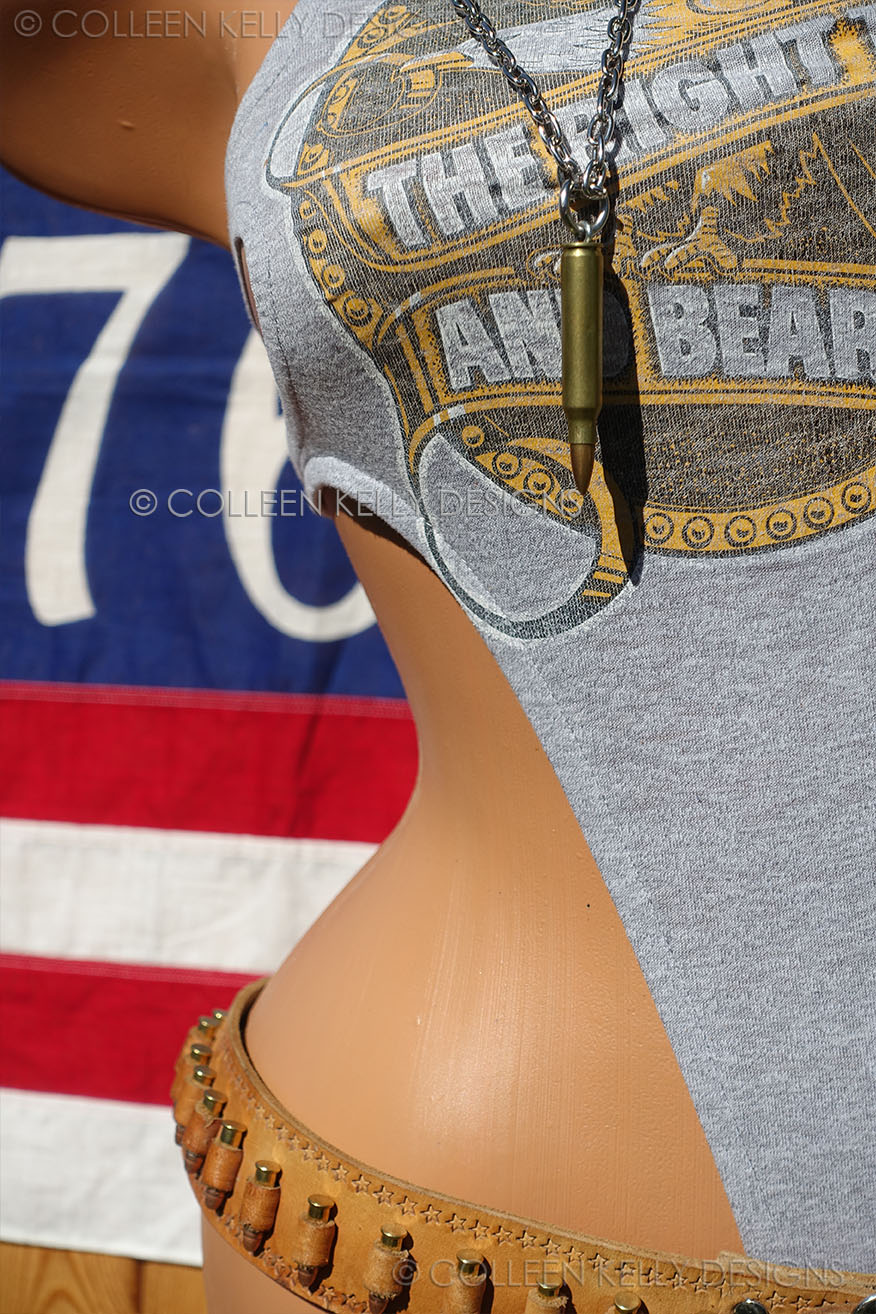 Colleen Kelly Designs Swimwear Style #267 Image of Right to Bear Arms