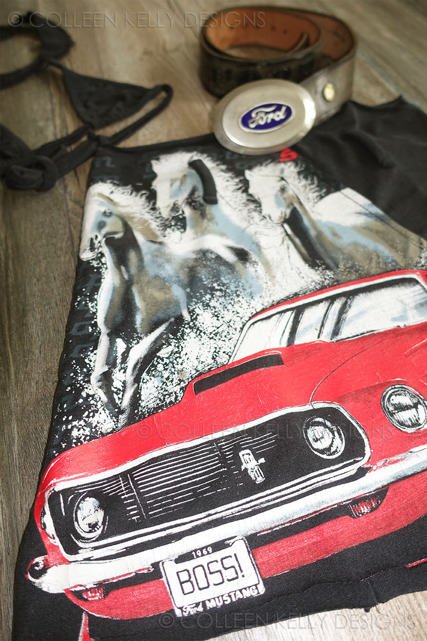 Colleen Kelly Designs Swimwear Style #7010 Image of Ford - '69 Mustang Boss